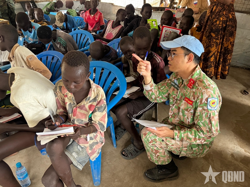 Lớp học đặc biệt ở Nam Sudan
